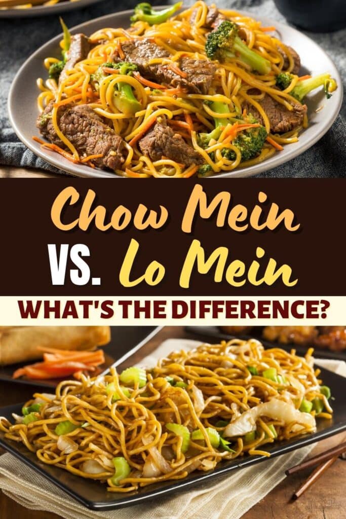 Chow Mein vs.  Lo Mein (qual è la differenza?)