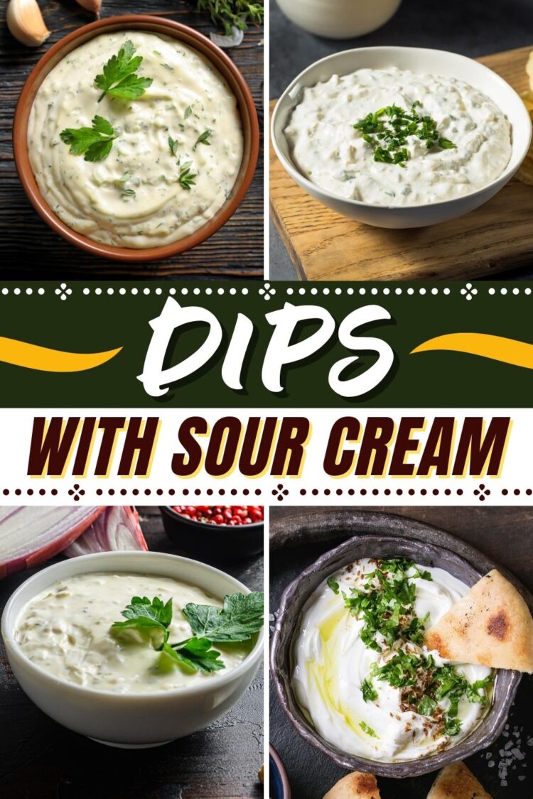 13 Best Dips With Sour Cream For Parties Insanely Good 5800