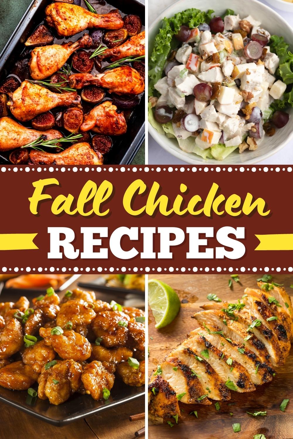 35 Best Fall Chicken Recipes for the Family - Insanely Good