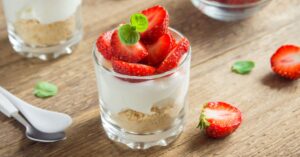 Gluten-Free Strawberry Trifle in a Glass