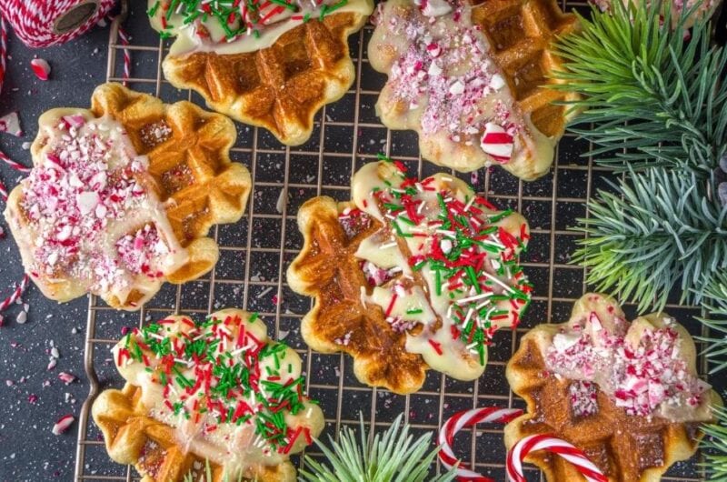 15 Festive Christmas Waffles Your Kids Will Love