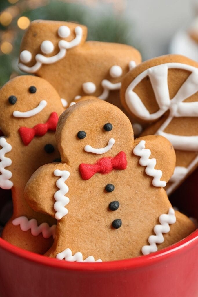 Homemade Gingerbread Christmas Cookies