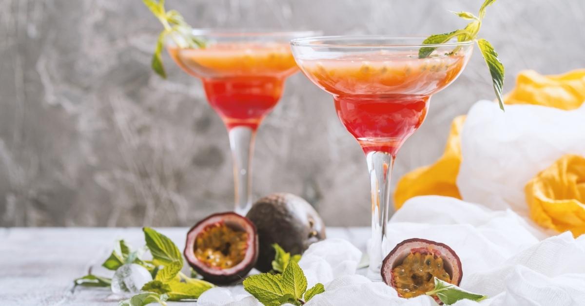 Homemade Grapefuit Passoa Cocktail