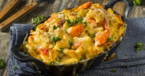 Homemade Lobster Mac and Cheese