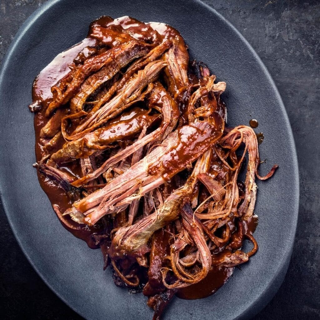 Homemade Pulled Pork with BBQ Sauce