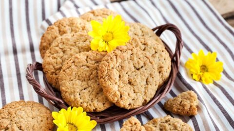 Homemade Oatmeal Peanut Butter Cookies