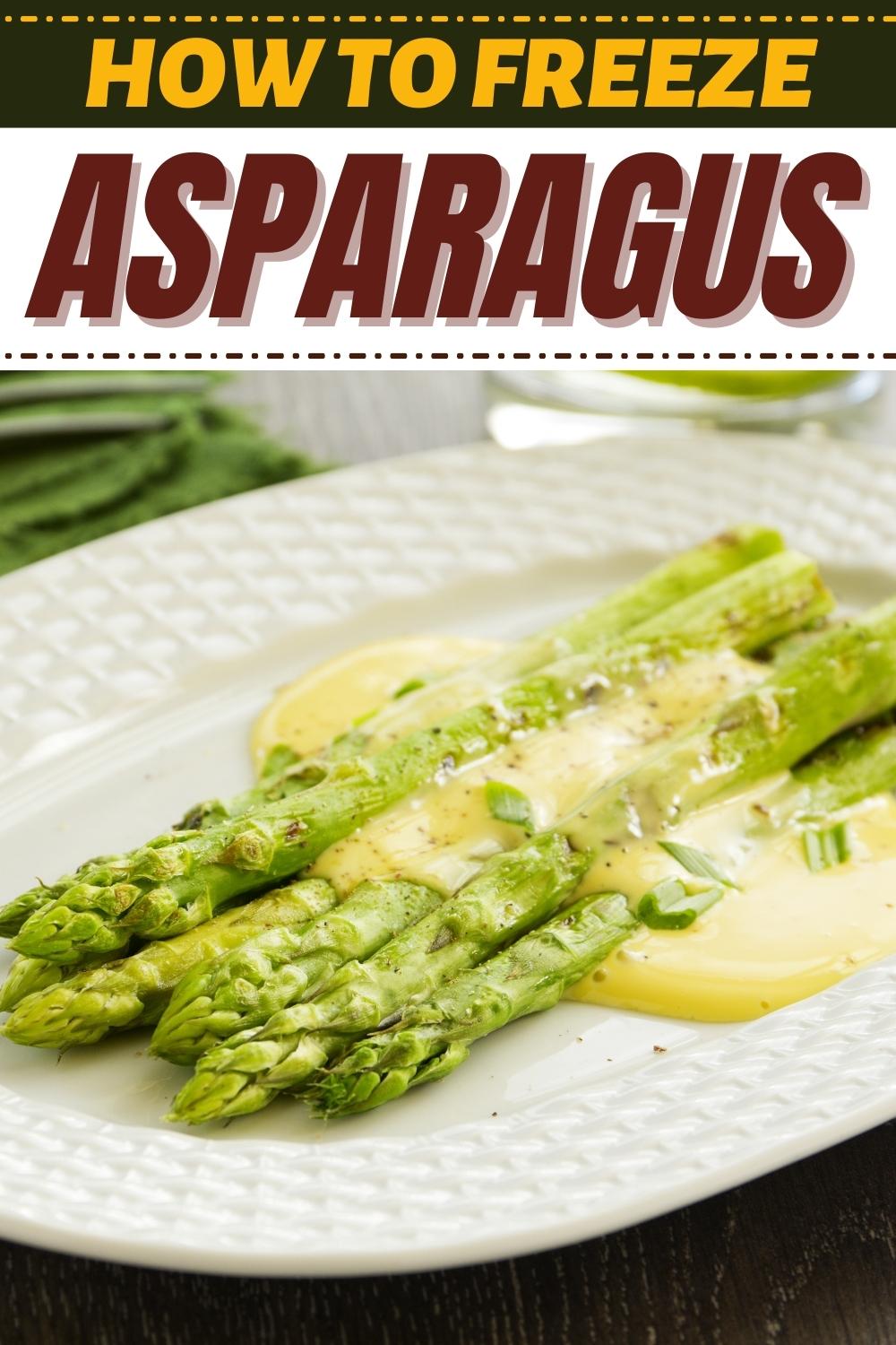 How to Freeze Asparagus (Easy Method) Insanely Good