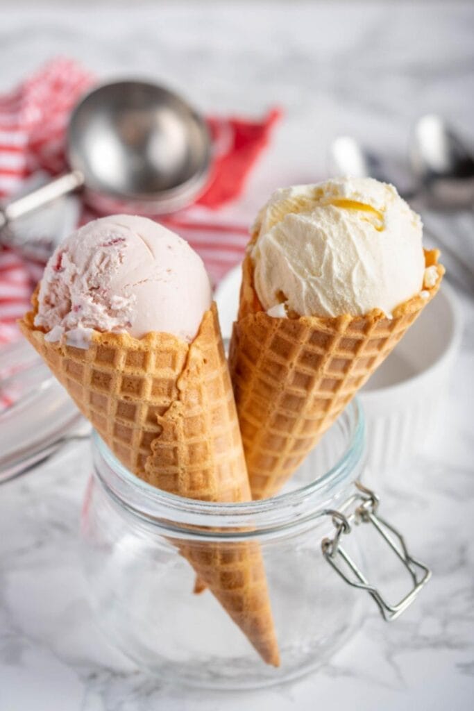Ice Cream With Cone
