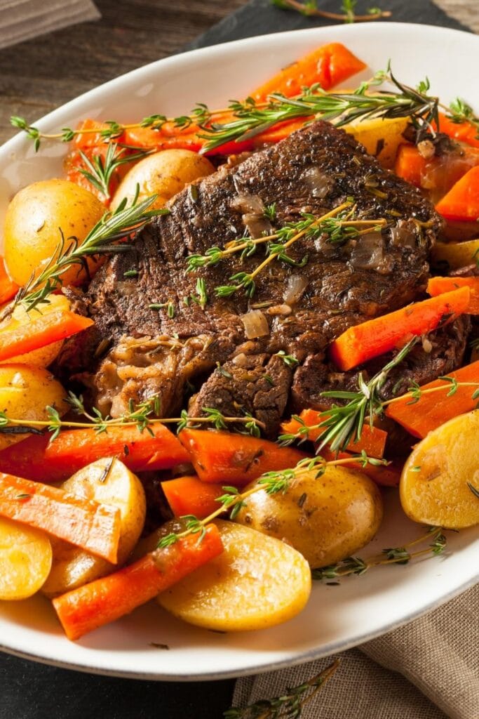 Instant Pot Roast with Beef, Potatoes and Carrots