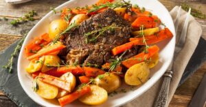 Instant Pot Roast with Potatoes and Carrots