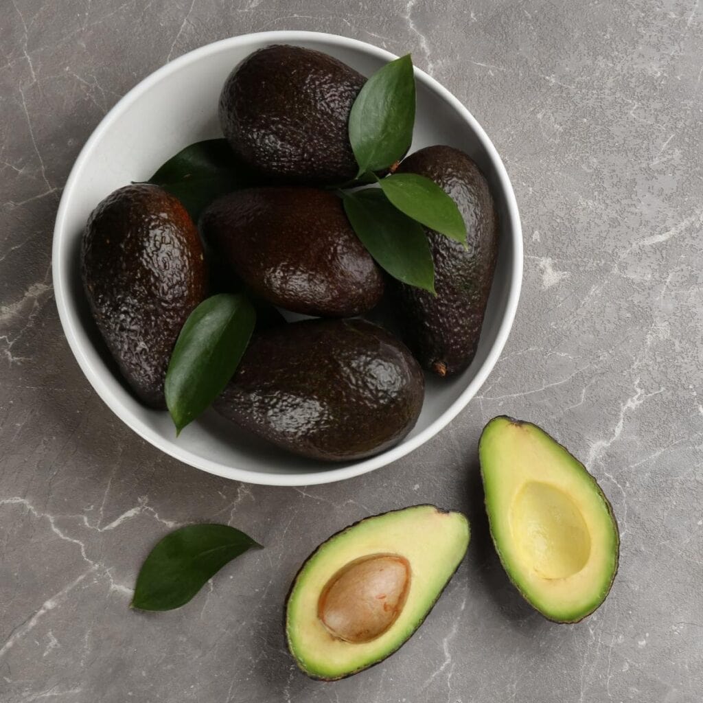 Joey Avocados in a White Bowl