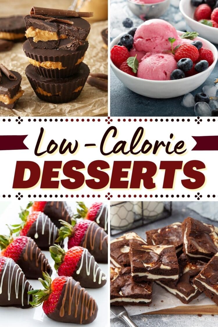 37 Best Low-Calorie Desserts (Easy Recipes) - Insanely Good