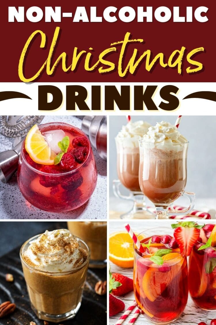 25 Best NonAlcoholic Christmas Drinks Insanely Good Non Alcohol Christmas Drink