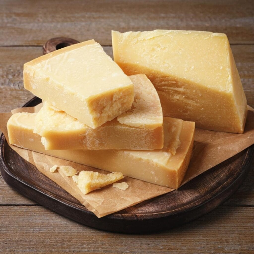 Sliced Parmesan Cheese