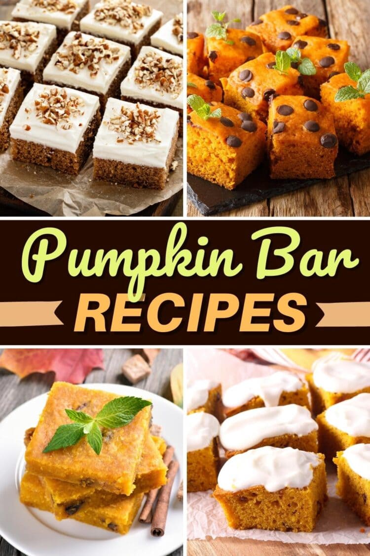 25 Best Pumpkin Bar Recipes for a Cozy Fall - Insanely Good