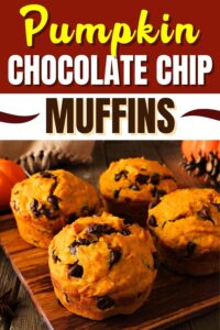 Pumpkin Chocolate Chip Muffins (Easy Recipe) - Insanely Good