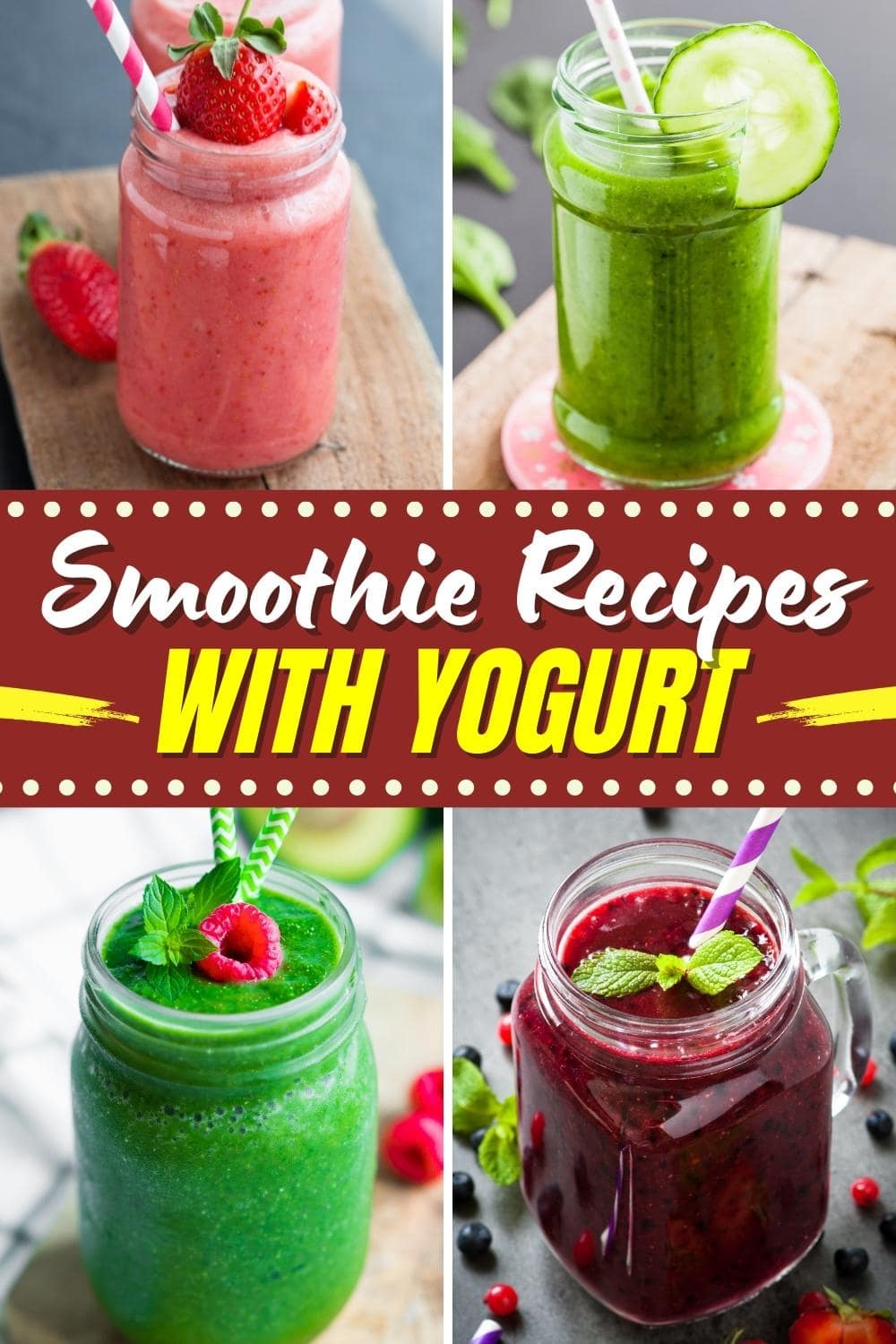 15 Best Smoothie Recipes with Yogurt - Insanely Good