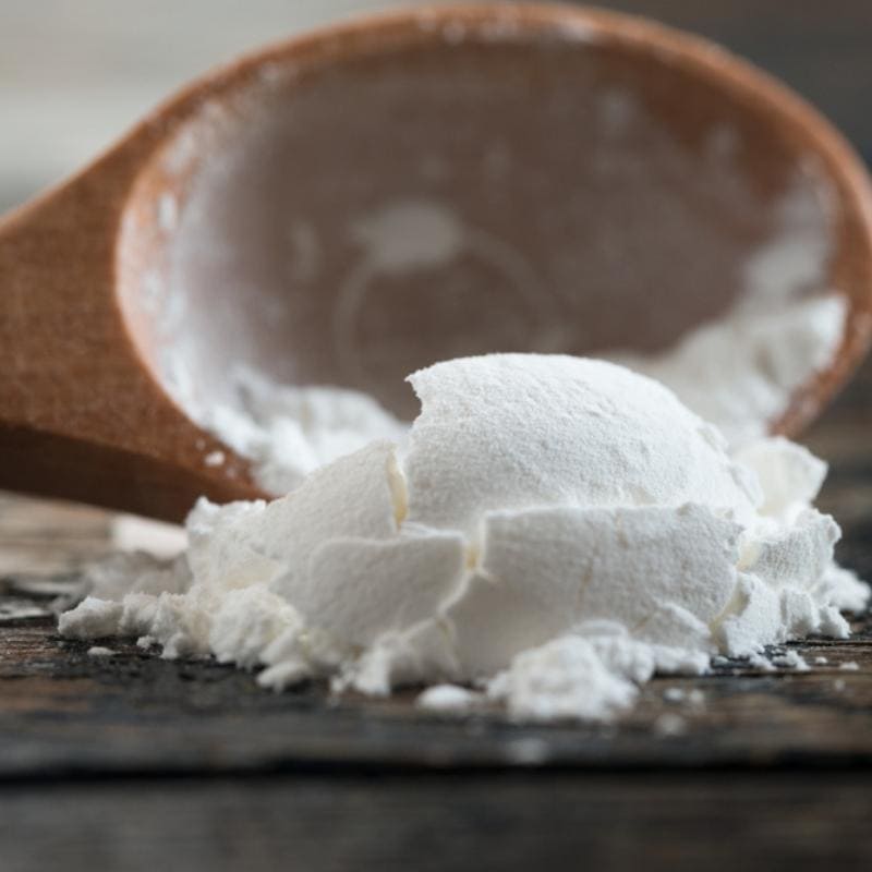 Tablespoon of Cornstarch as Ingredients for Snow Powder