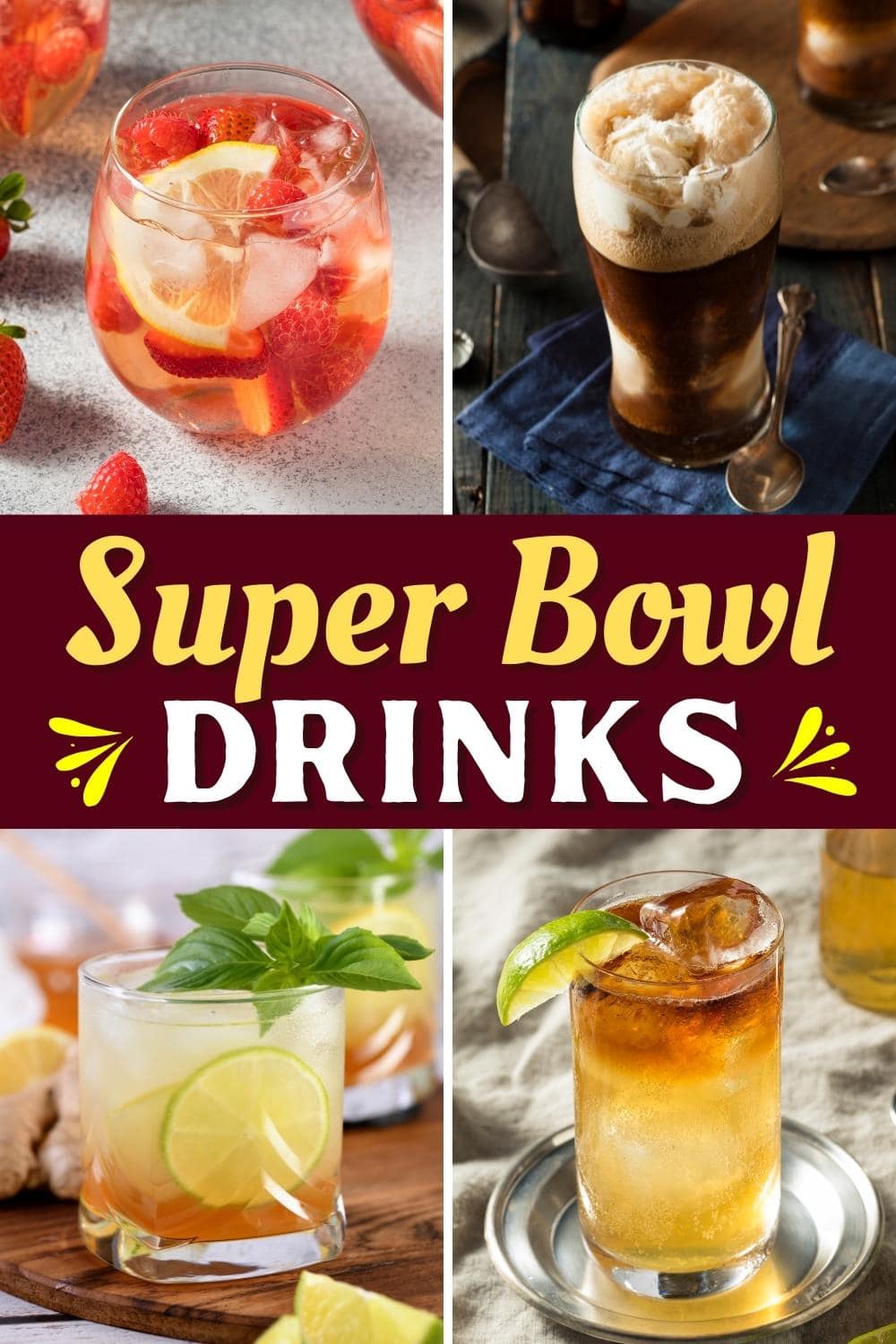 30 Best Super Bowl Drinks for Game Day Insanely Good