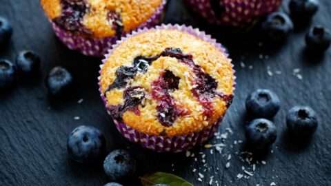 Sweet Homemade Blueberry Muffins