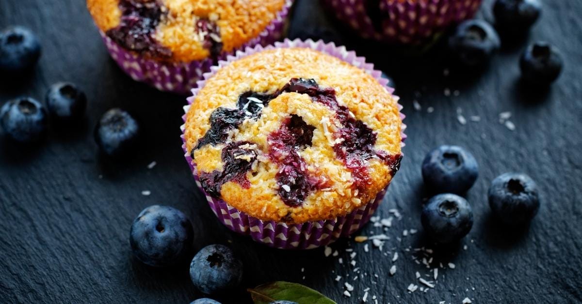 Sweet Homemade Blueberry Muffins
