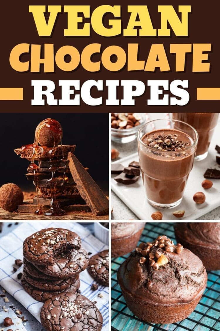 25 Easy Vegan Chocolate Recipes and Desserts - Insanely Good