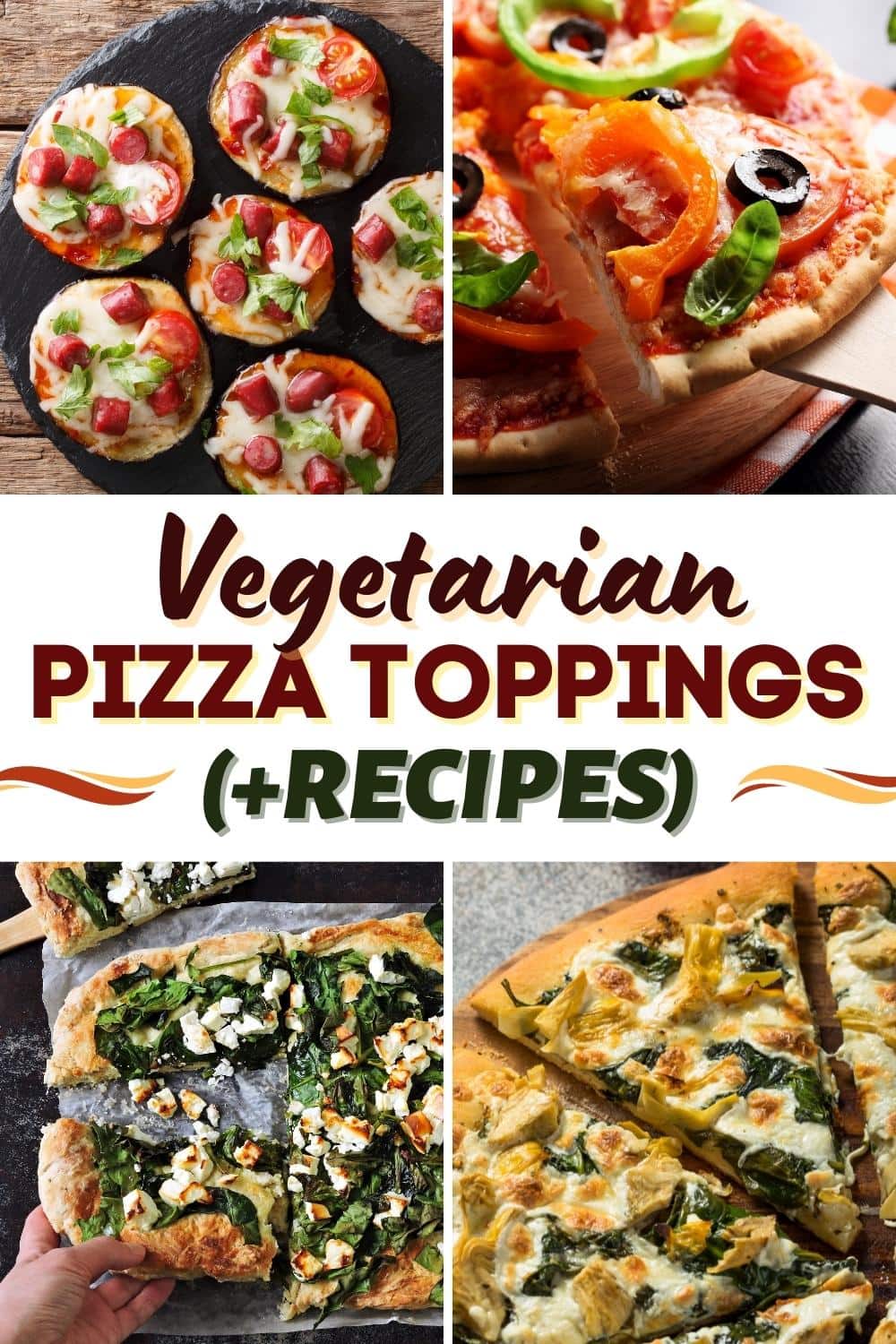 20 Vegetarian Pizza Toppings (+ Recipes) - Insanely Good