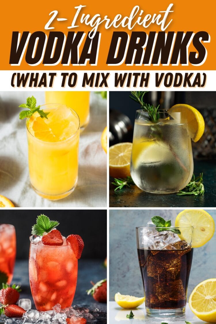20 Best 2Ingredient Vodka Drinks (What to Mix With Vodka) Insanely Good