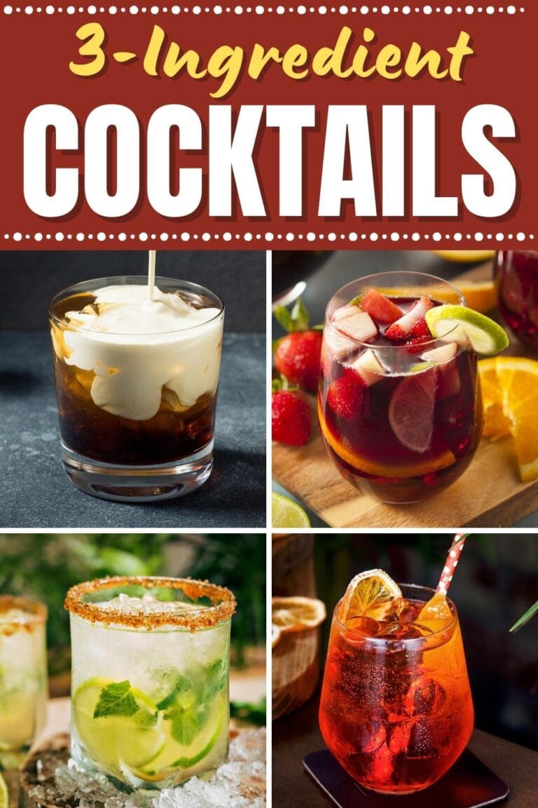 17 Easy 3-Ingredient Cocktails and Drinks - Insanely Good