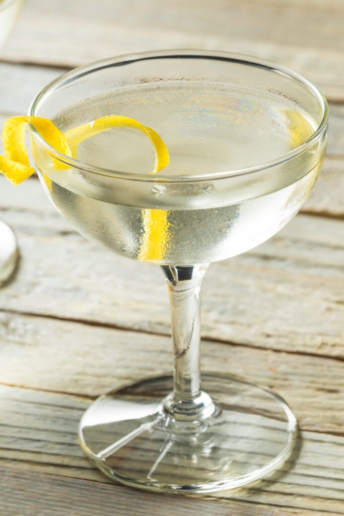 Boozy Lemon Vanilla Vodka Cocktail