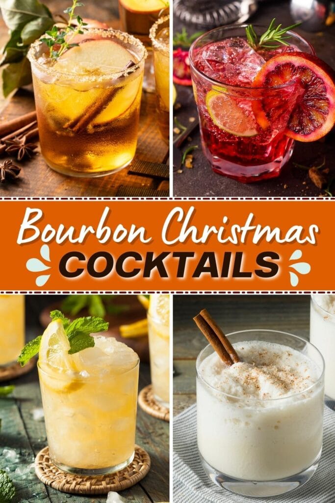 Bourbon Christmas Cocktails
