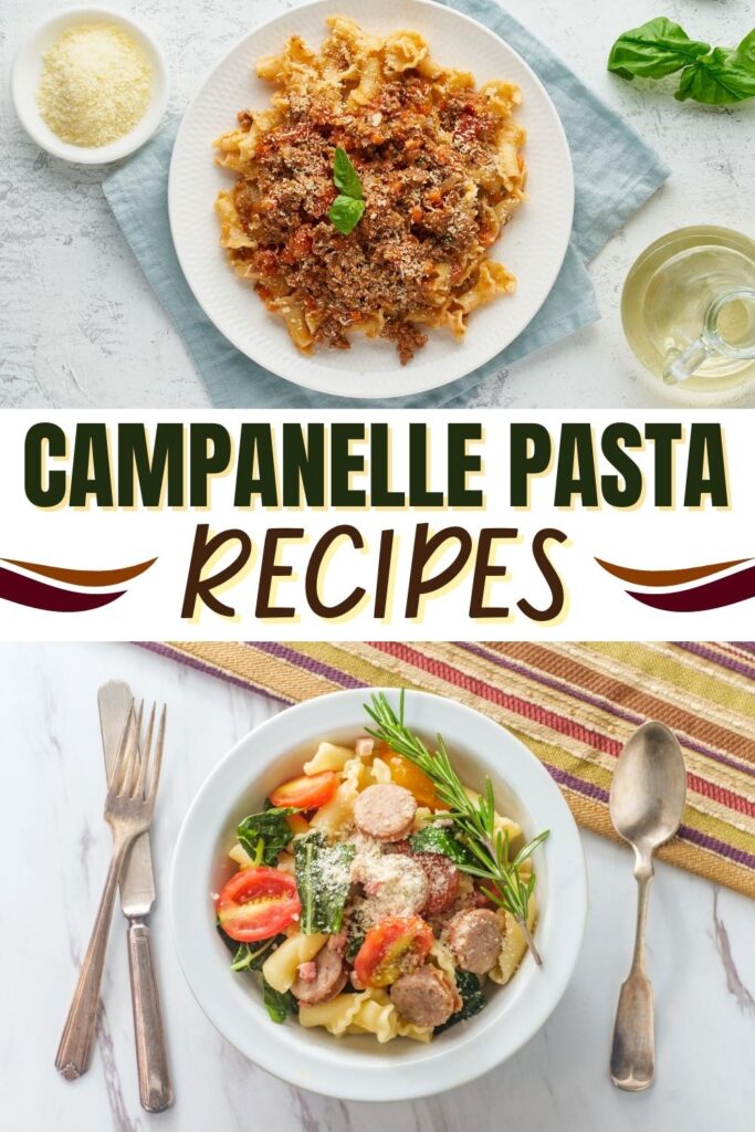 Campanelle Pasta Recipes