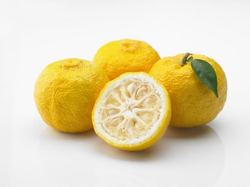 Whole and Sliced Citron Lemons