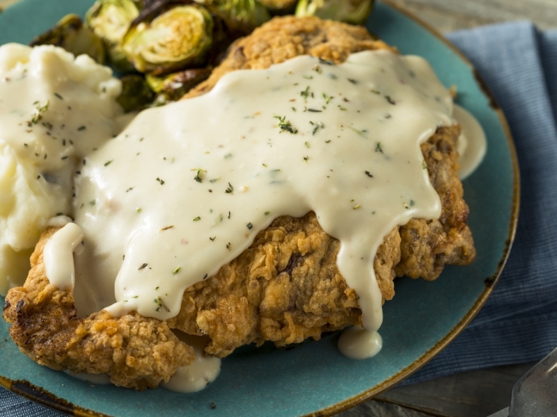 Country Fried Steak with Gravy