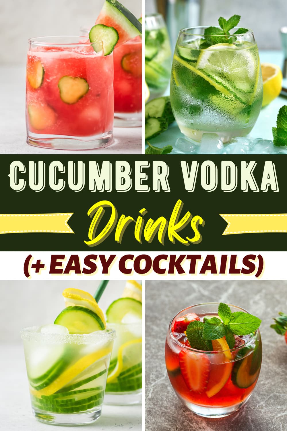 10 Cucumber Vodka Drinks (+ Easy Cocktails) Insanely Good