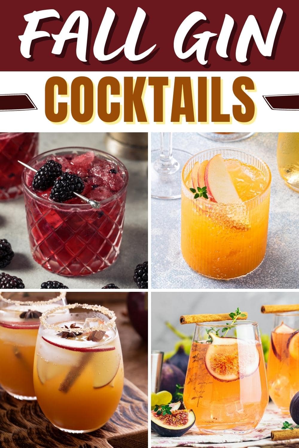 15 Best Fall Gin Cocktails for the Holidays - Insanely Good