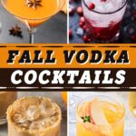 Autumn Vodka Cocktails