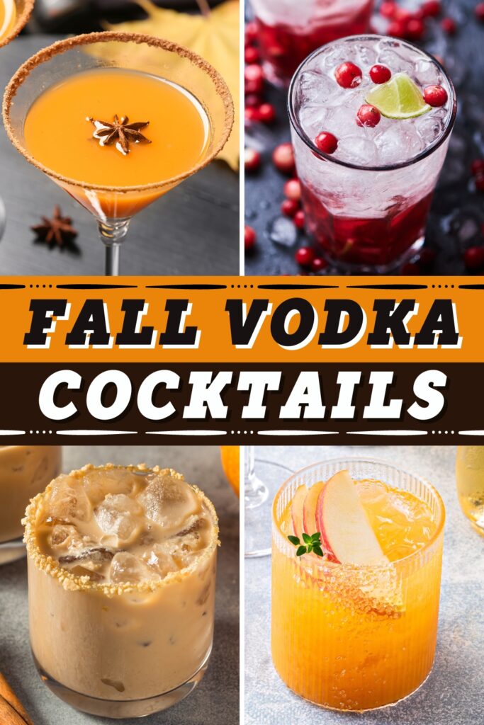 Fall Vodka Cocktails