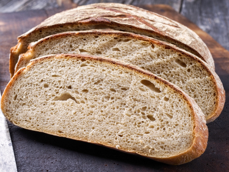 Freshly Baked Farmhouse Loaf Bread
