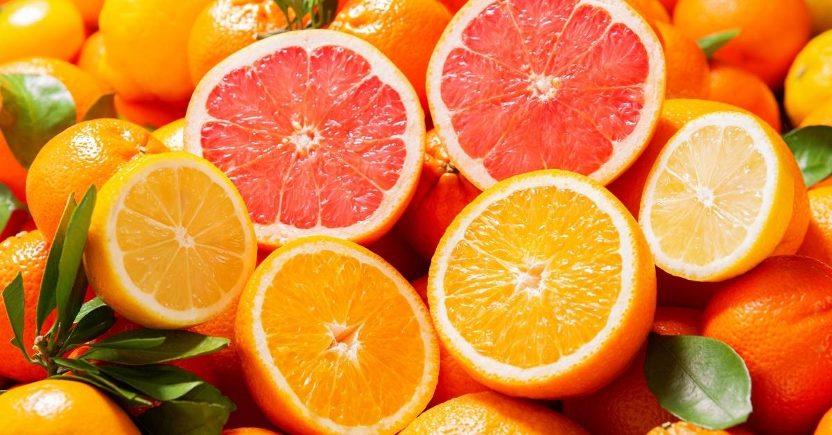 Fresh Organic Clementine and Blood Orange