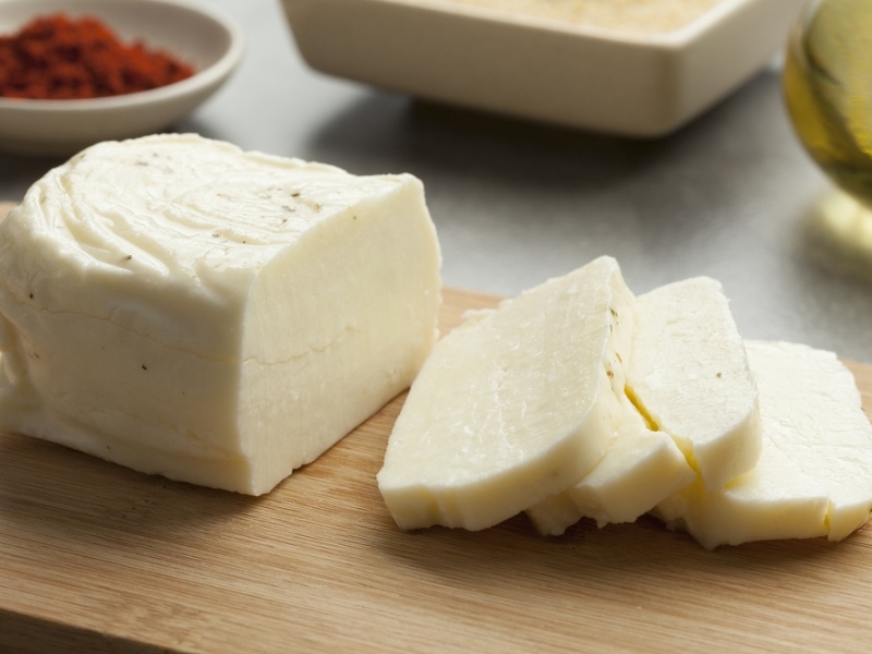 Sliced Halloumi Cheese
