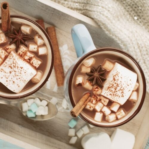 Boozy Ghee Hot Chocolate
