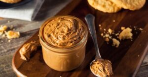 Homemade Cookie Butter in a Jar