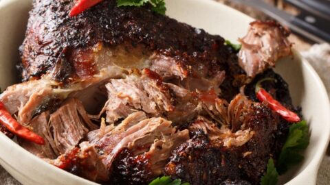 Homemade Pulled Shredded Shoulder Pork