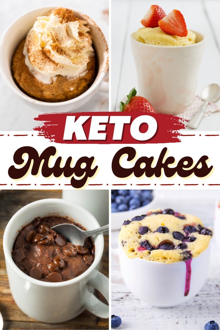 20 Best Keto Mug Cakes (Low Carb Desserts) - Insanely Good