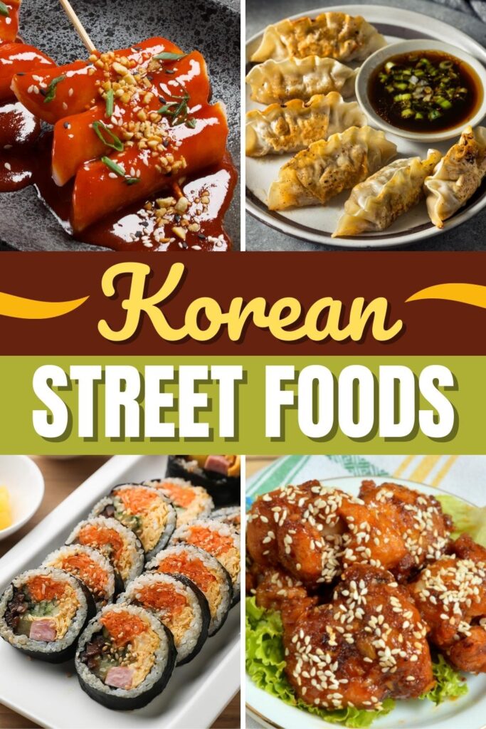Comidas callejeras coreanas