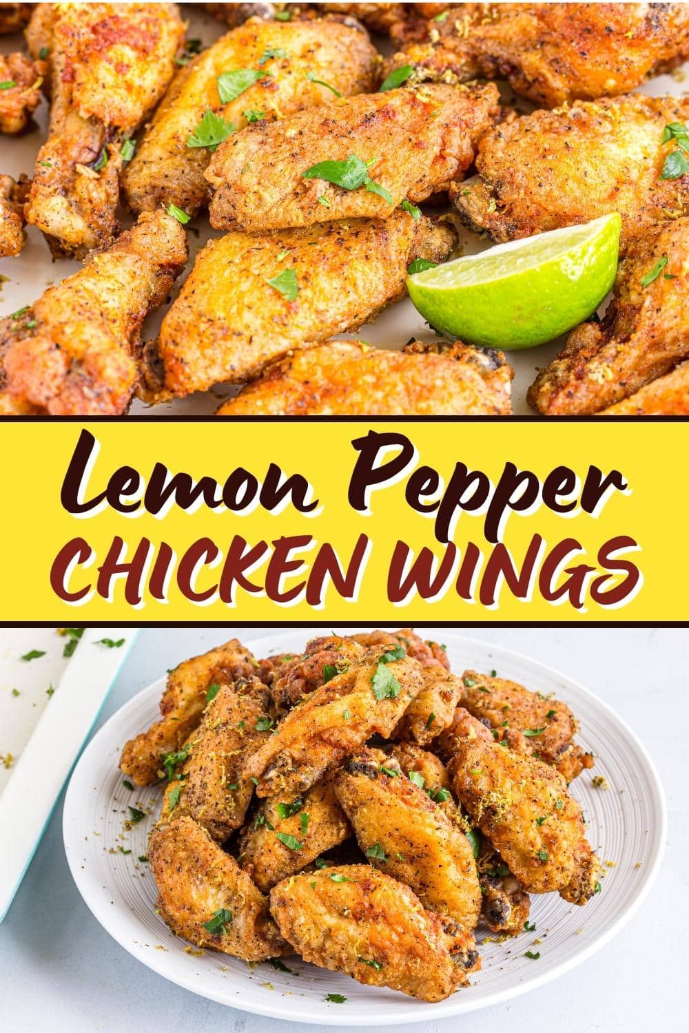 Easy Lemon Pepper Chicken Wings Recipe - Insanely Good