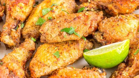 Lemon Pepper Chicken Wings