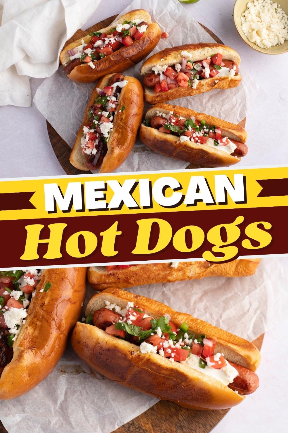 Mexican Hot Dogs (Easy Recipe) Insanely Good