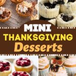 Mini Thanksgiving Desserts